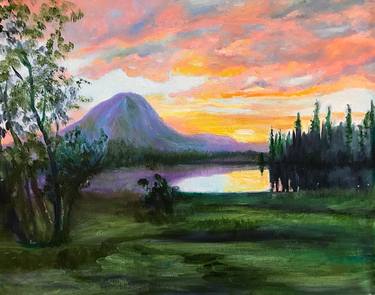 Original Landscape Paintings by Aet Paaro