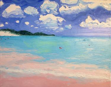 Original Impressionism Beach Paintings by Aet Paaro