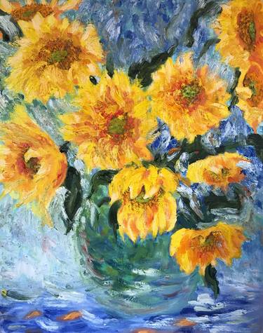 Original Impressionism Still Life Paintings by Aet Paaro