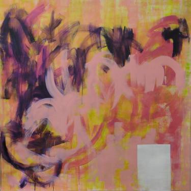 Original Abstract Expressionism Abstract Paintings by Silvana Rolando