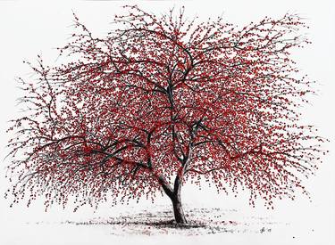 Print of Impressionism Tree Drawings by Glenn Boyles