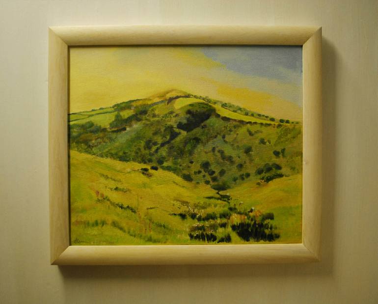 Original Figurative Landscape Painting by Sue Mann