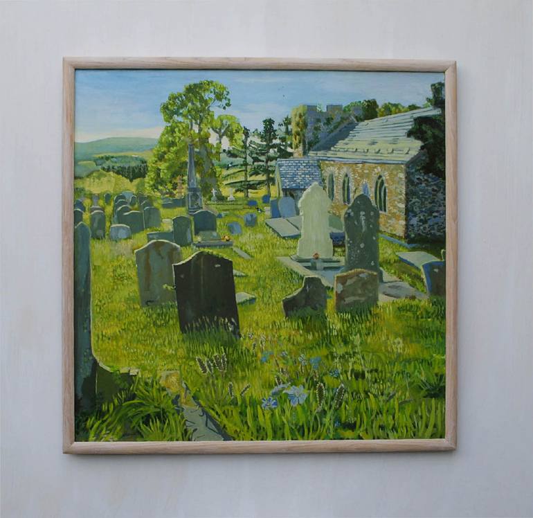 Original Figurative Landscape Painting by Sue Mann