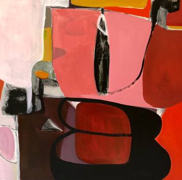 Original Abstract Expressionism Abstract Paintings by Irene Nelson