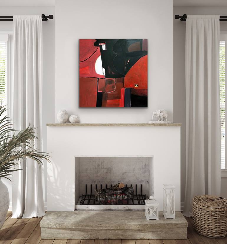 Original Fine Art Abstract Painting by Irene Nelson