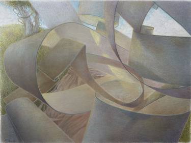 Original Surrealism Abstract Drawings by Art Venti