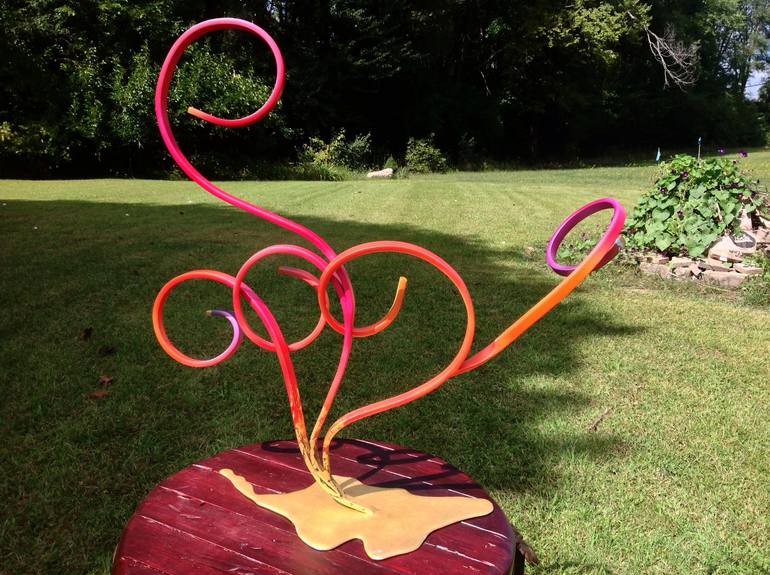 Original Abstract Sculpture by Randy Singleton