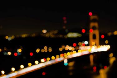 Golden Gate Lights - Matte on Metal - Limited Edition of 10 thumb