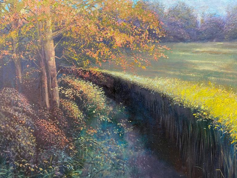 Original Impressionism Landscape Painting by Simon Jones