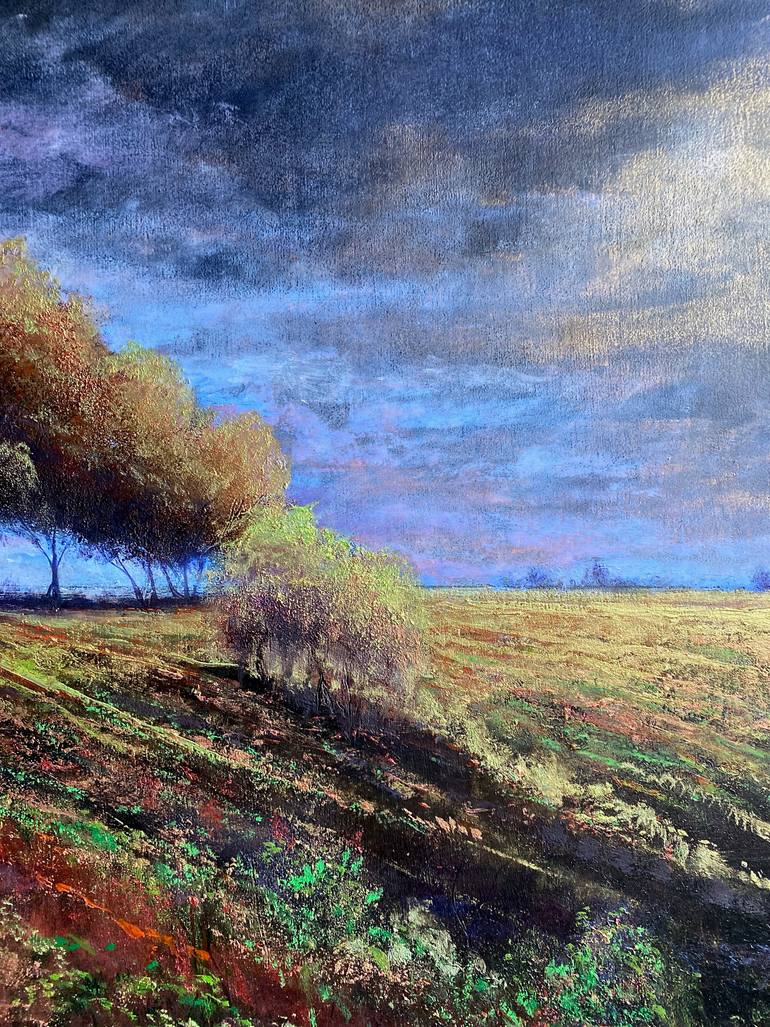 Original Impressionism Landscape Painting by Simon Jones