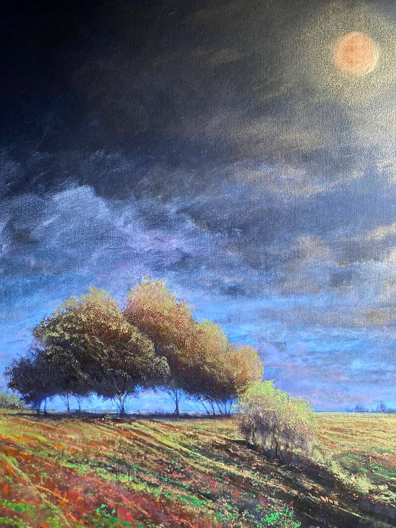 Original Impressionism Landscape Painting by Simon Jones