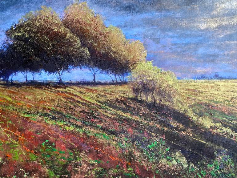 Original Impressionism Landscape Painting by Simon Jones