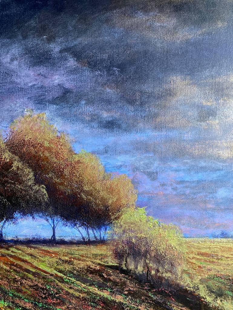 Original Impressionism Landscape Painting by Simon Jones