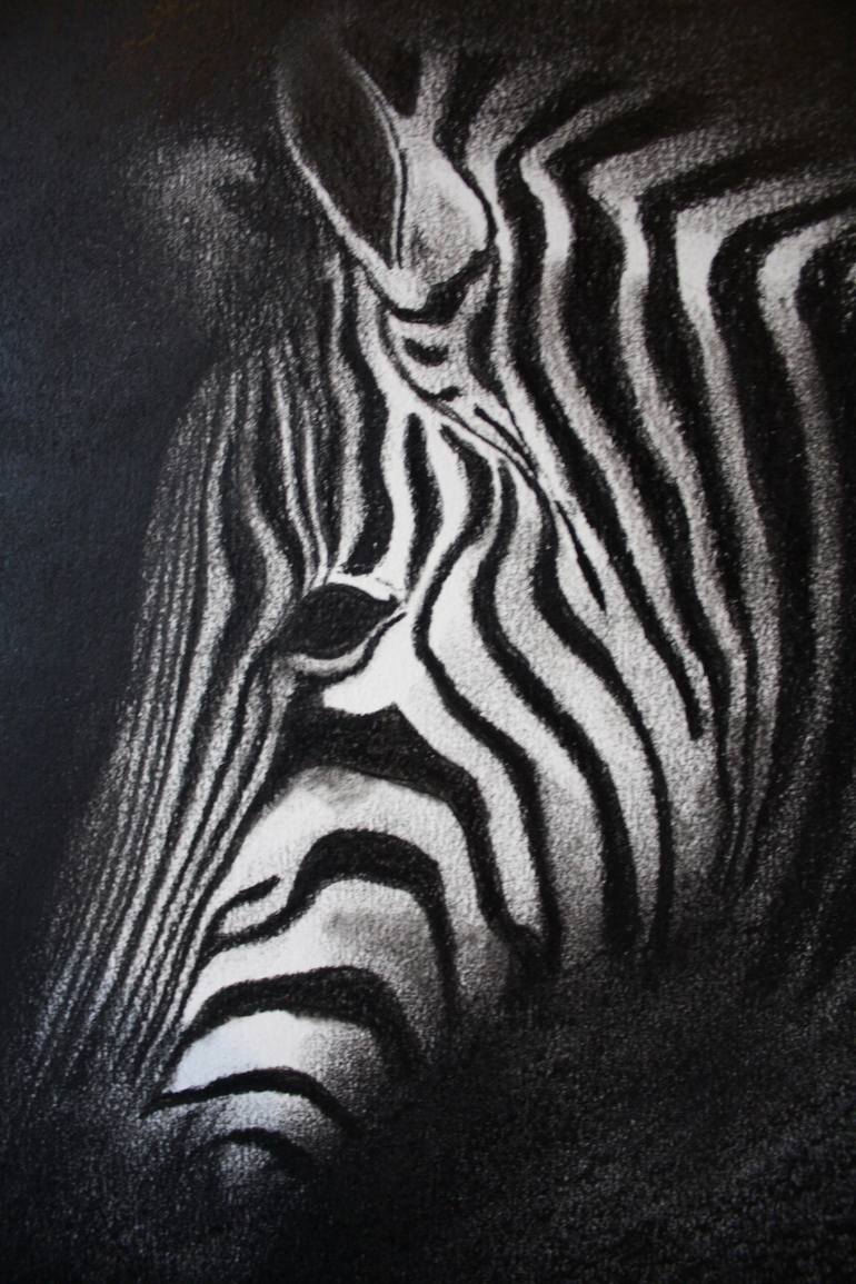 Original Fine Art Animal Drawing by Simon Jones