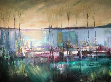 Original Abstract Landscape Paintings by Simon Jones