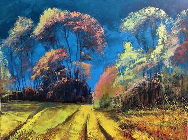 Saatchi Art Artist Simon Jones; Painting, “June Poppy Meadow II” #art
