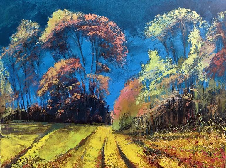 Original Impressionism Landscape Paintings by Simon Jones