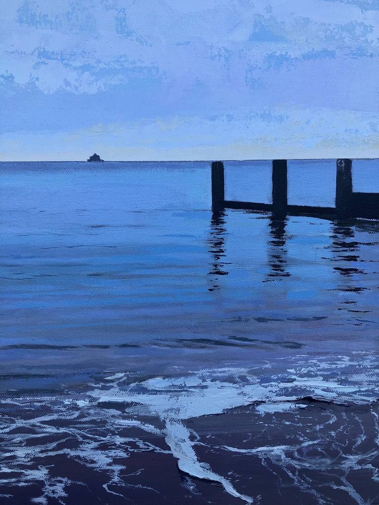 Original Photorealism Seascape Painting by Simon Jones