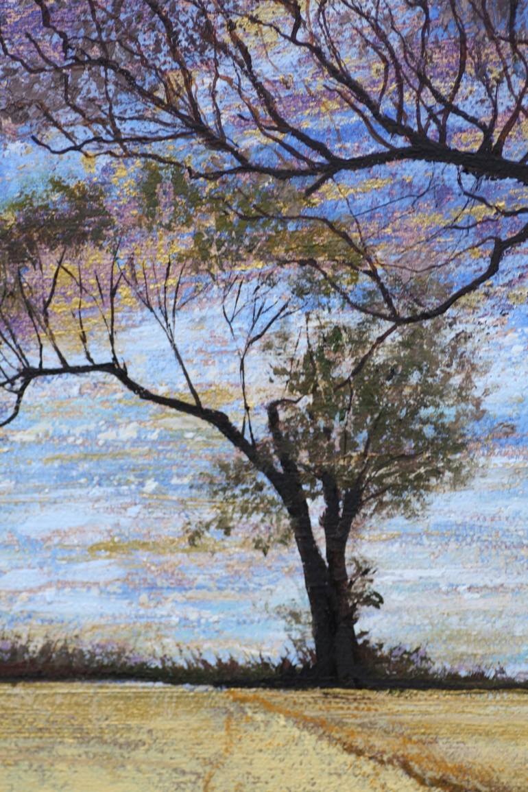 Original Impressionism Landscape Painting by Simon Jones