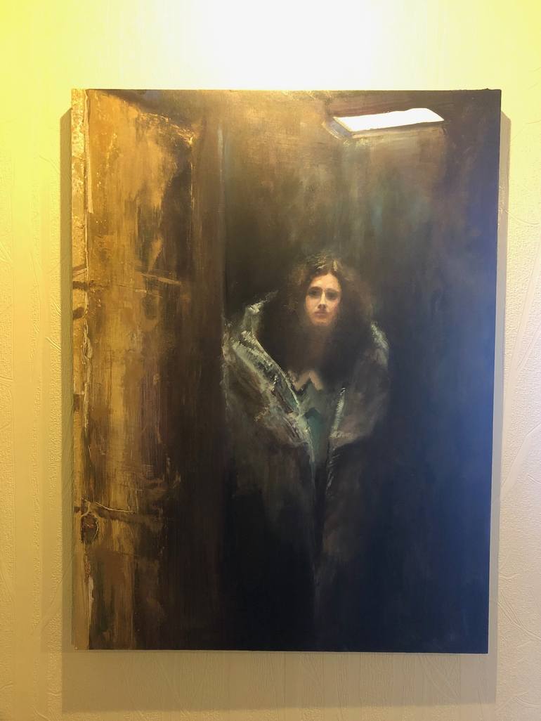 Original Figurative Cinema Painting by Simon Jones