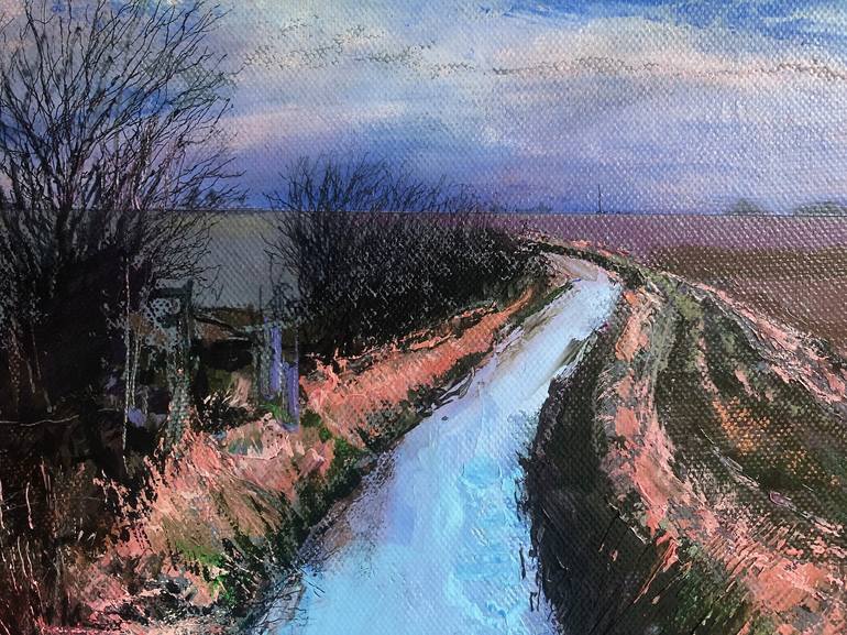 Original Impressionism Landscape Painting by Simon Jones