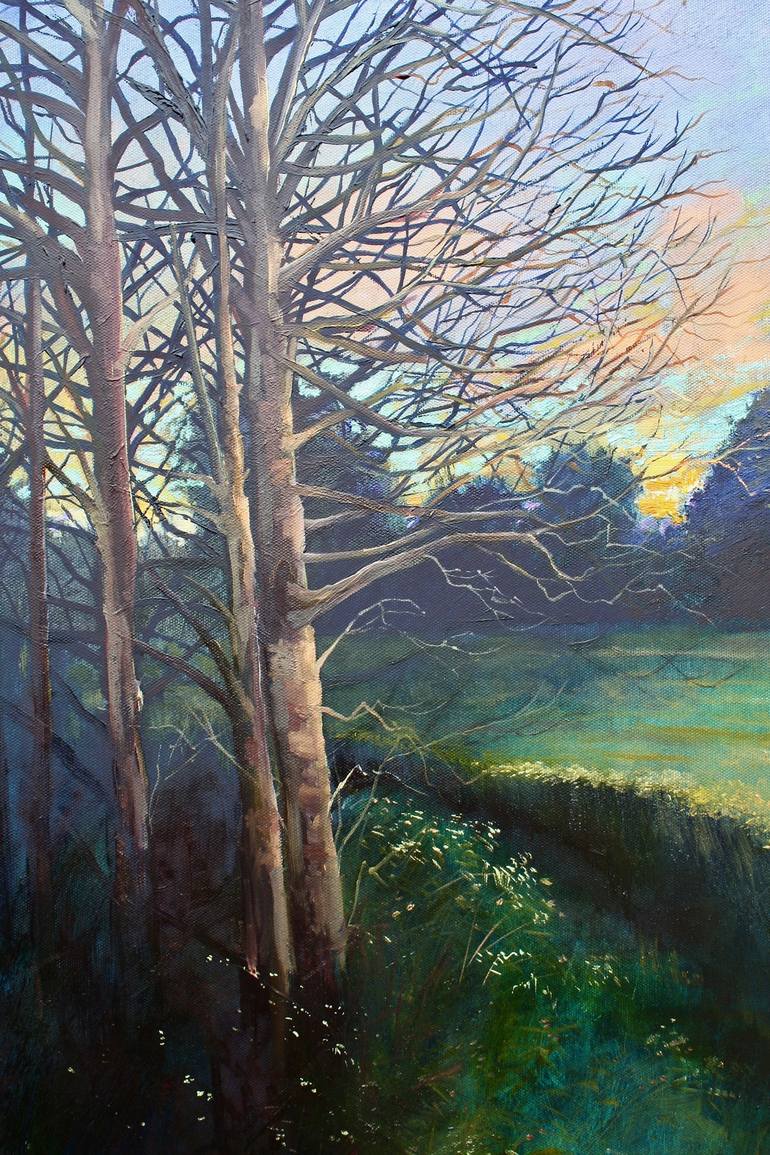 Original Impressionism Landscape Painting by Simon Jones