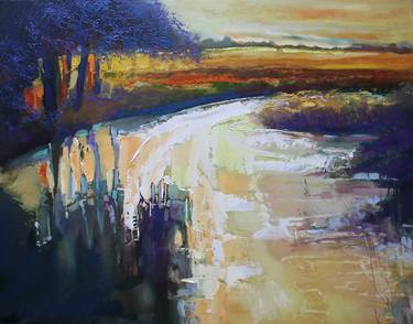 Original Impressionism Landscape Paintings by Simon Jones