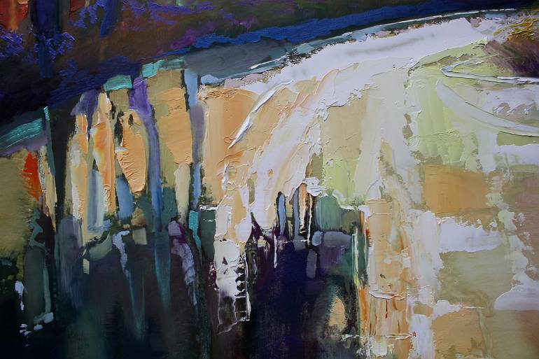 Original Impressionism Landscape Painting by Simon Jones