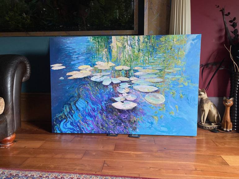 Original Impressionism Water Painting by Simon Jones