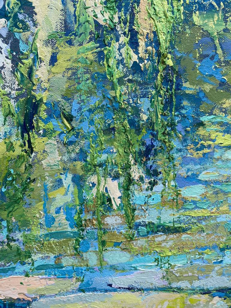 Original Impressionism Water Painting by Simon Jones