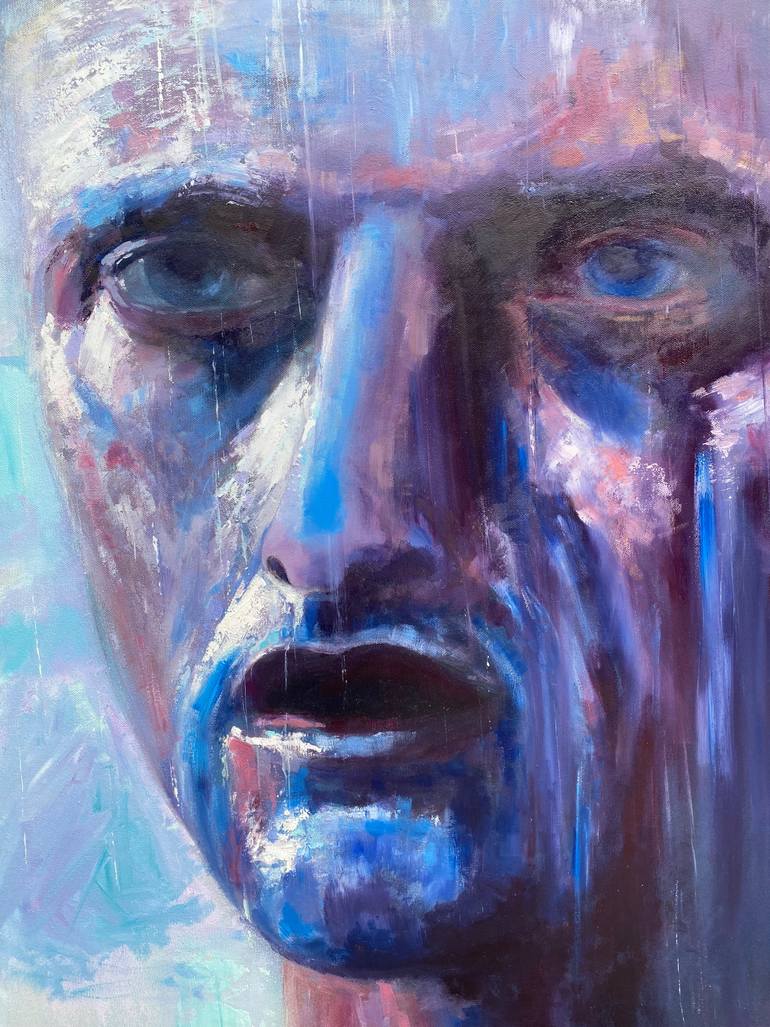 Original Figurative People Painting by Simon Jones