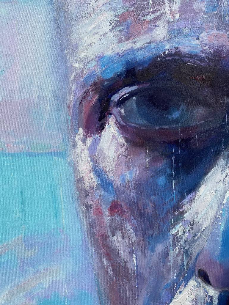 Original Figurative People Painting by Simon Jones