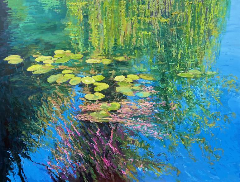 Original Impressionism Water Paintings by Simon Jones