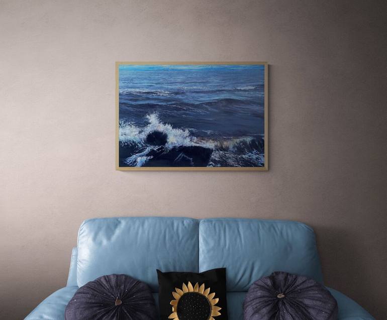 Original Seascape Painting by Simon Jones