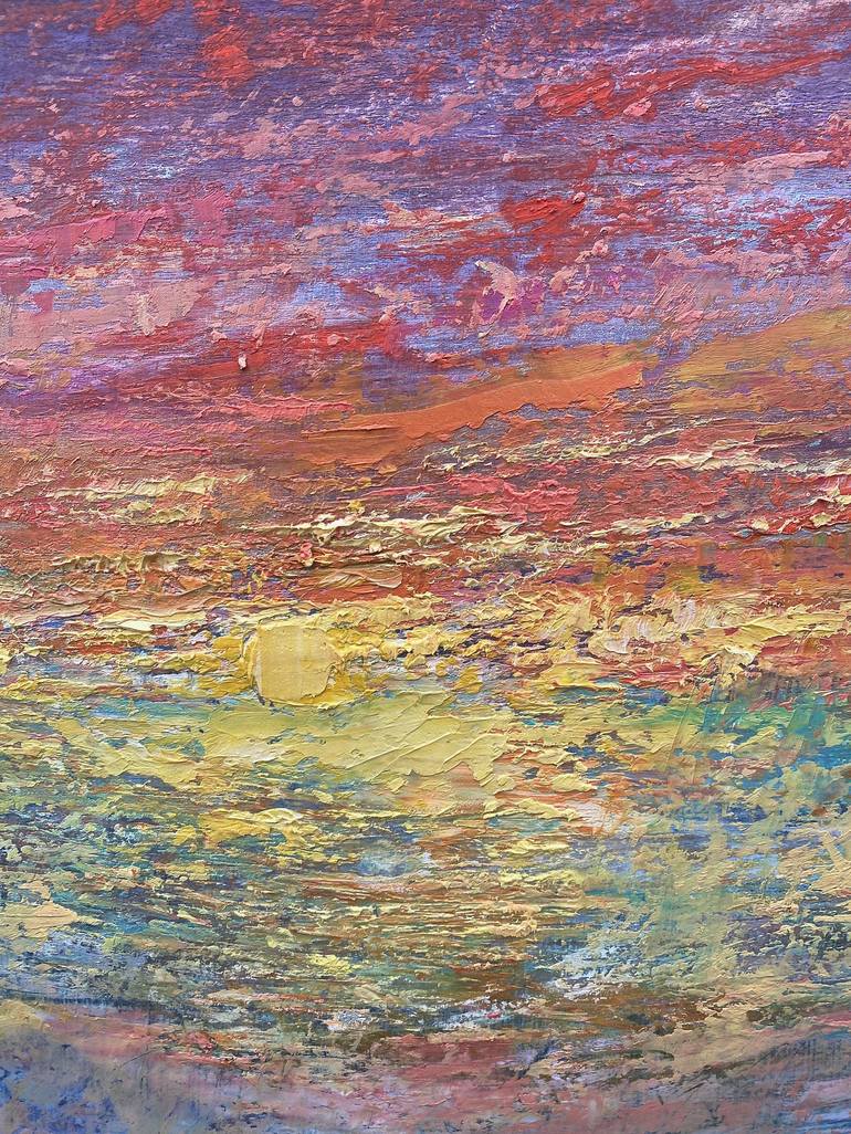 Original Impressionism Landscape Painting by Simon Jones