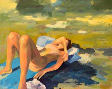 Original Nude Paintings by Marin Leschian