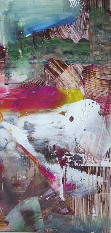 Original Abstract Paintings by Marin Leschian