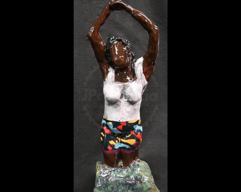 Original 3d Sculpture Women Sculpture by Jane Prudência