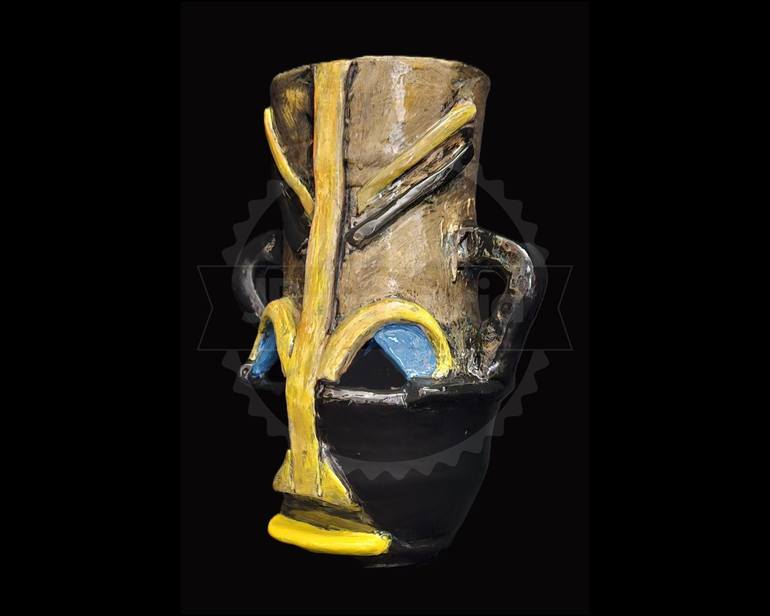 Original Contemporary Fantasy Sculpture by Jane Prudência