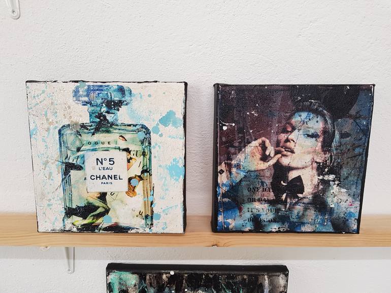 Original Figurative Pop Culture/Celebrity Painting by Caroline Weber