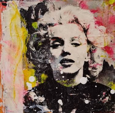 Print of Abstract Pop Culture/Celebrity Paintings by Caroline Weber