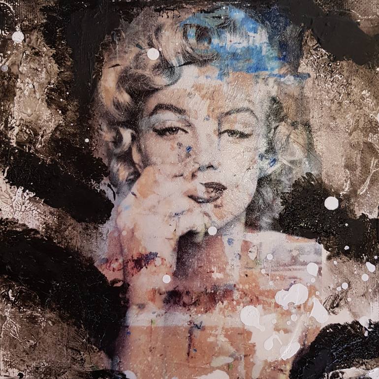 Original Figurative Pop Culture/Celebrity Painting by Caroline Weber