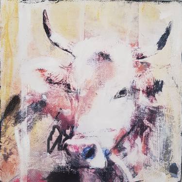 Swiss Cow Collection / Seraphine 6 Painting thumb