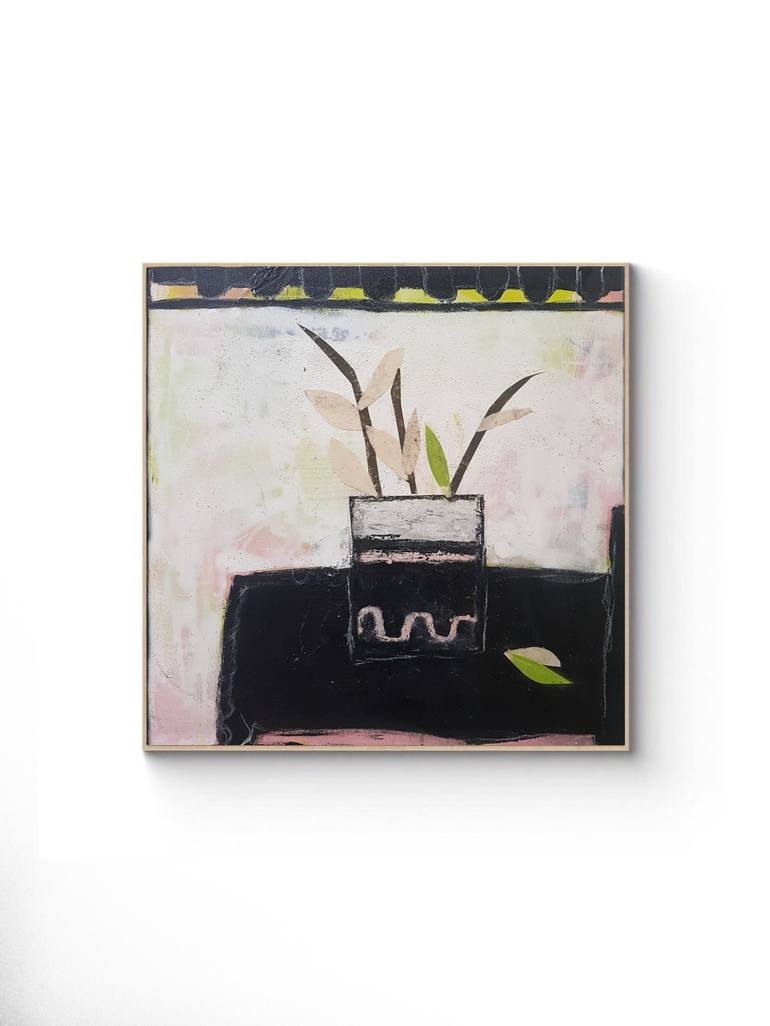 Original Abstract Expressionism Floral Paintings by Caroline Weber