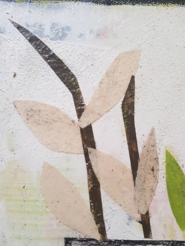 Original Abstract Expressionism Floral Painting by Caroline Weber