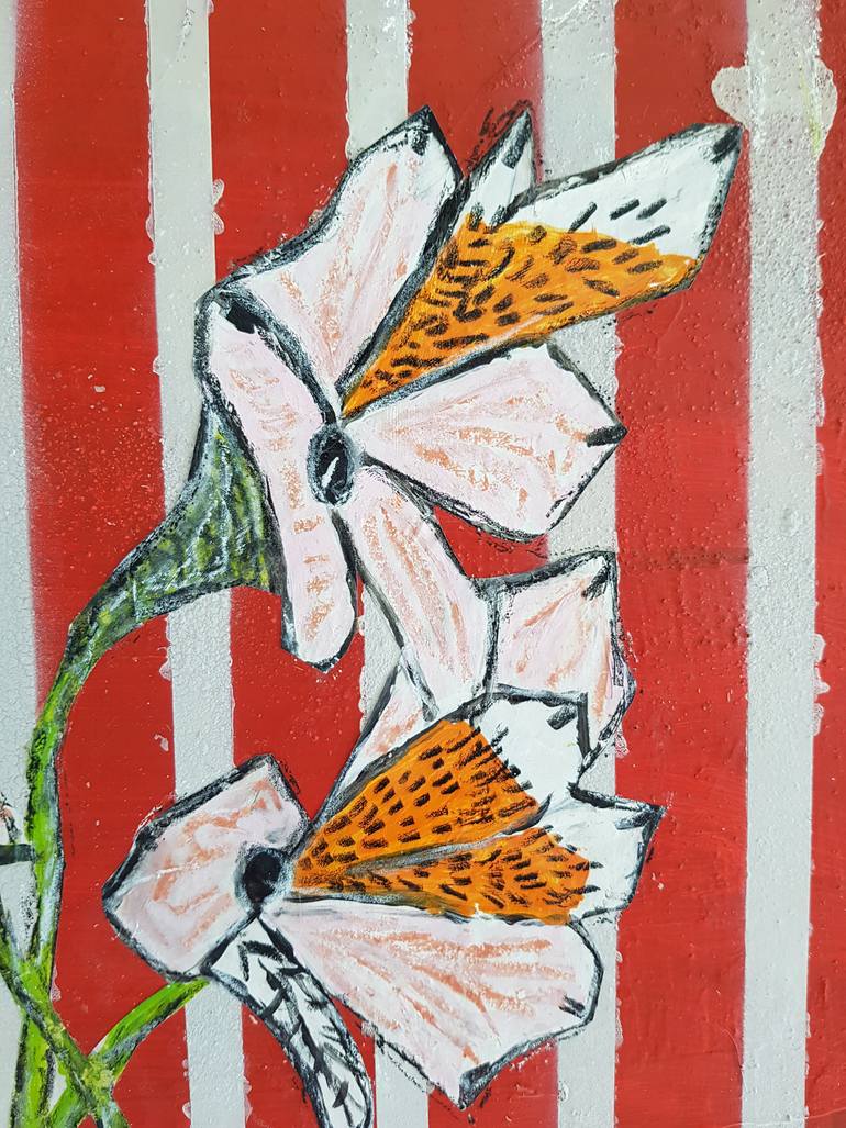 Original Abstract Expressionism Still Life Painting by Caroline Weber