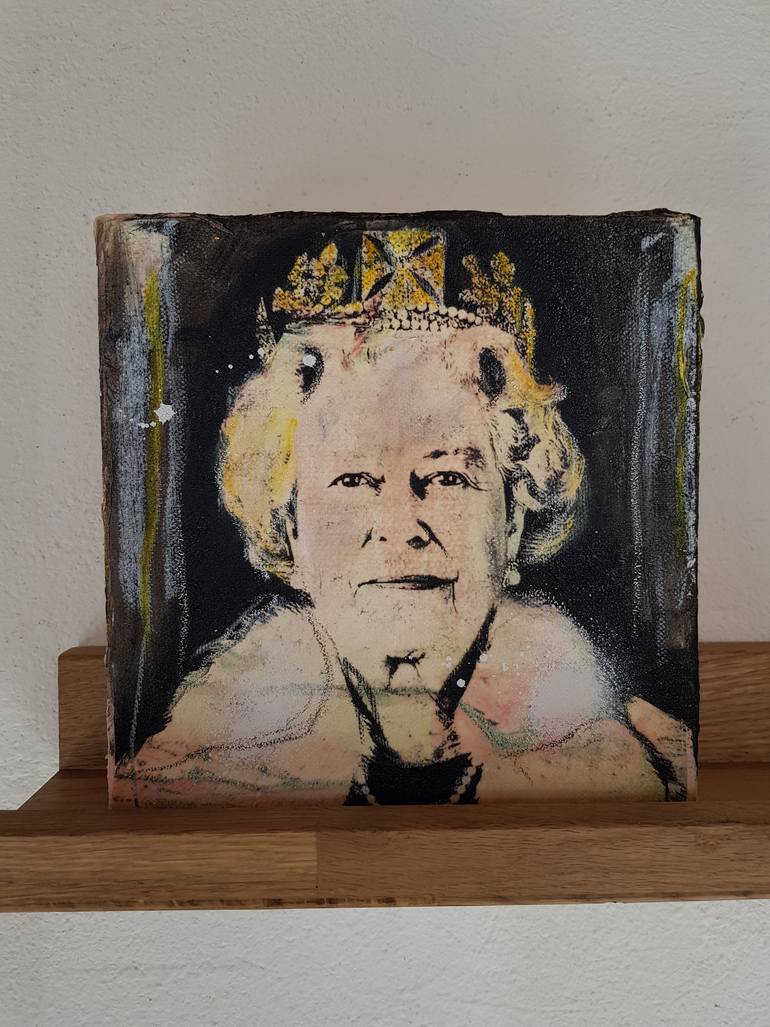 Original Abstract Expressionism Pop Culture/Celebrity Painting by Caroline Weber