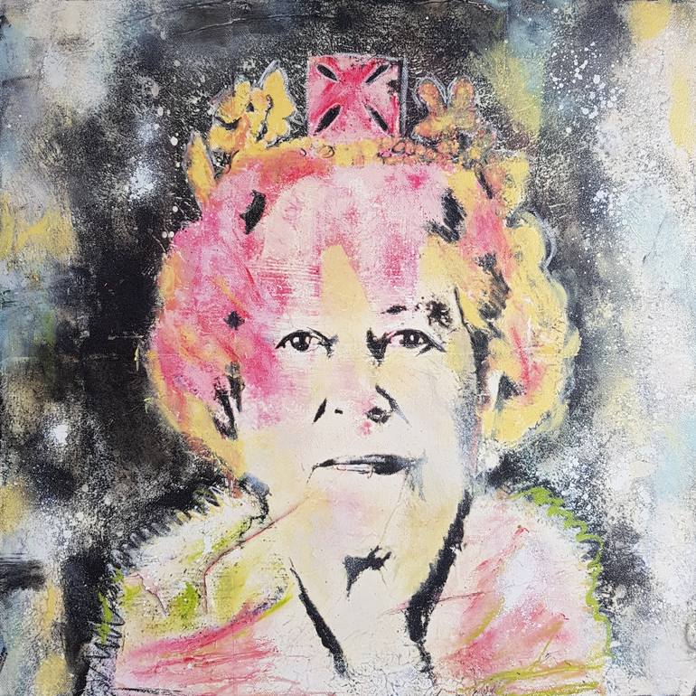 Print of Abstract Expressionism Celebrity Paintings by Caroline Weber