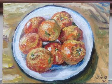 Original Impressionism Still Life Paintings by Jing Sahota