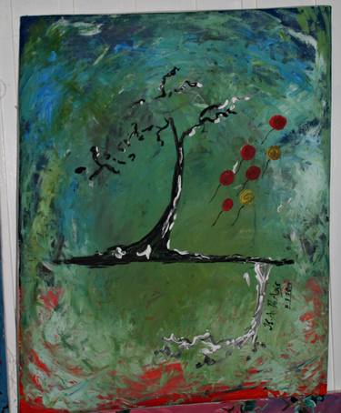 Print of Impressionism Tree Paintings by Ram De Asis